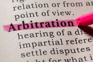 definition of arbitration